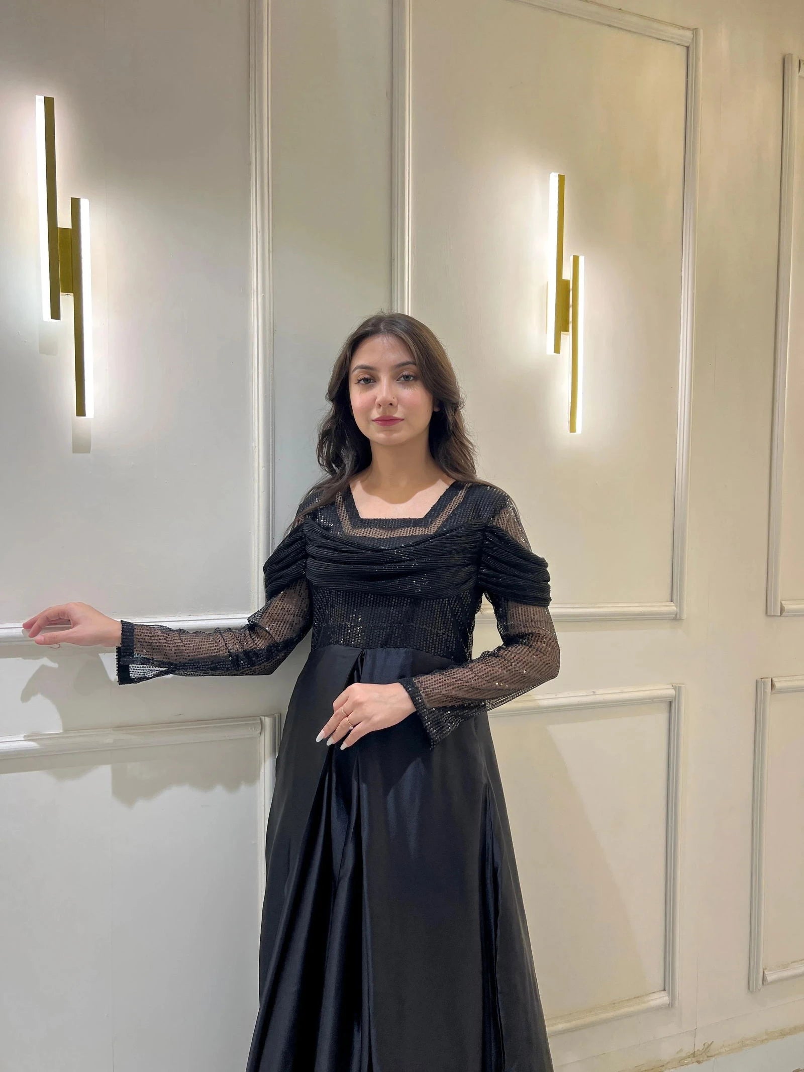 Black Moonlight Gown