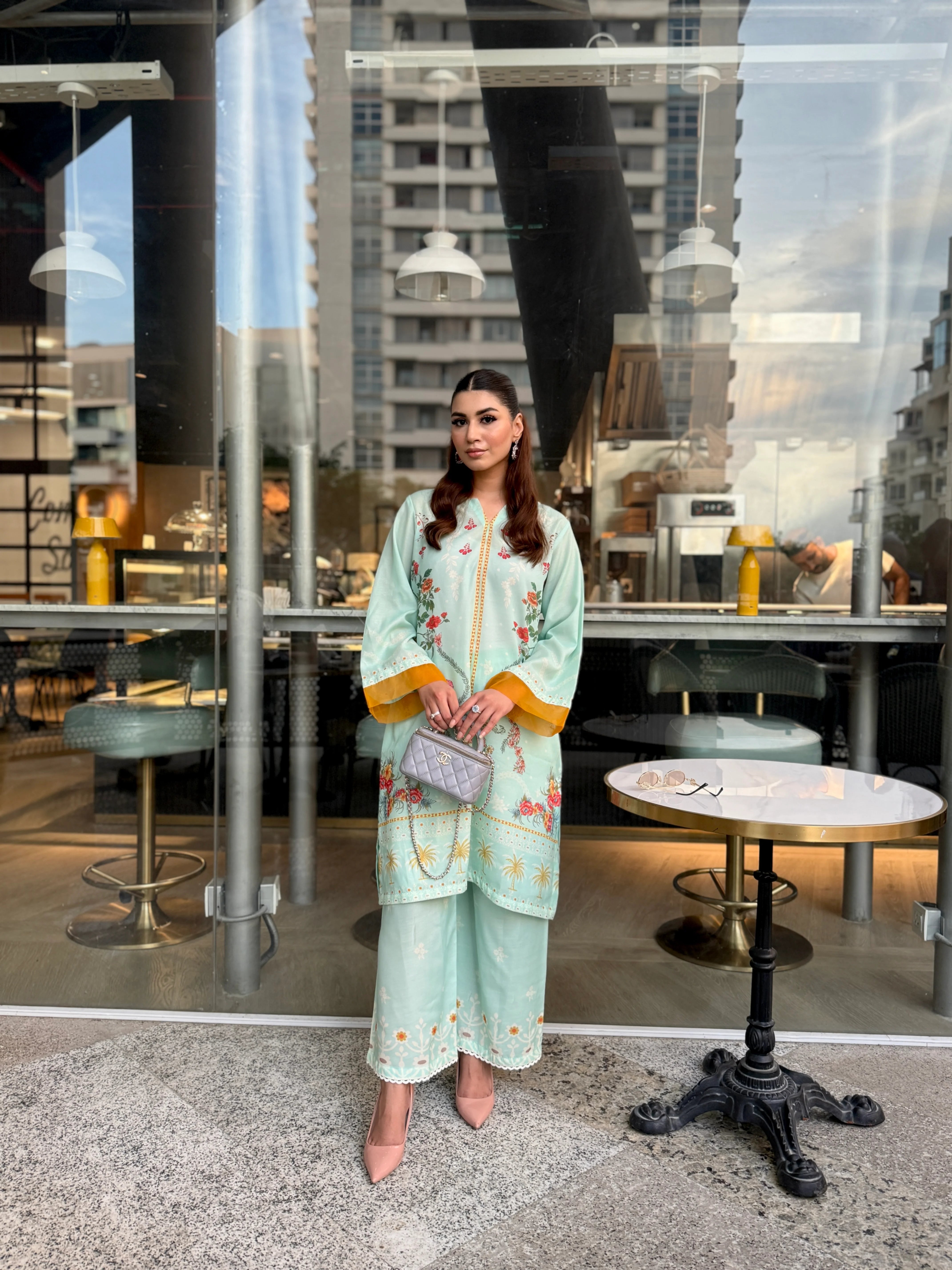 Mint Blossom Cordset