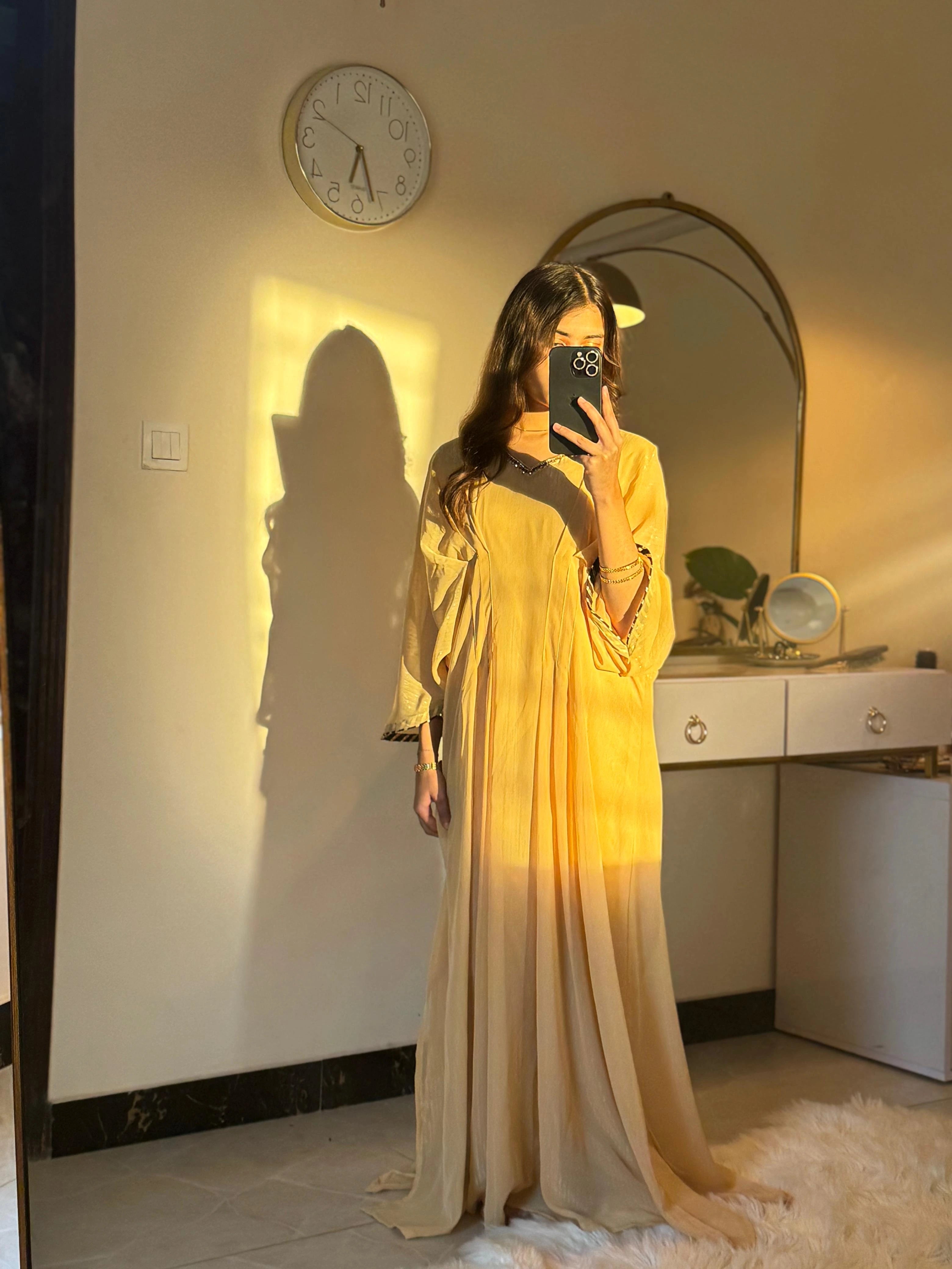 Light Golden Kaftan