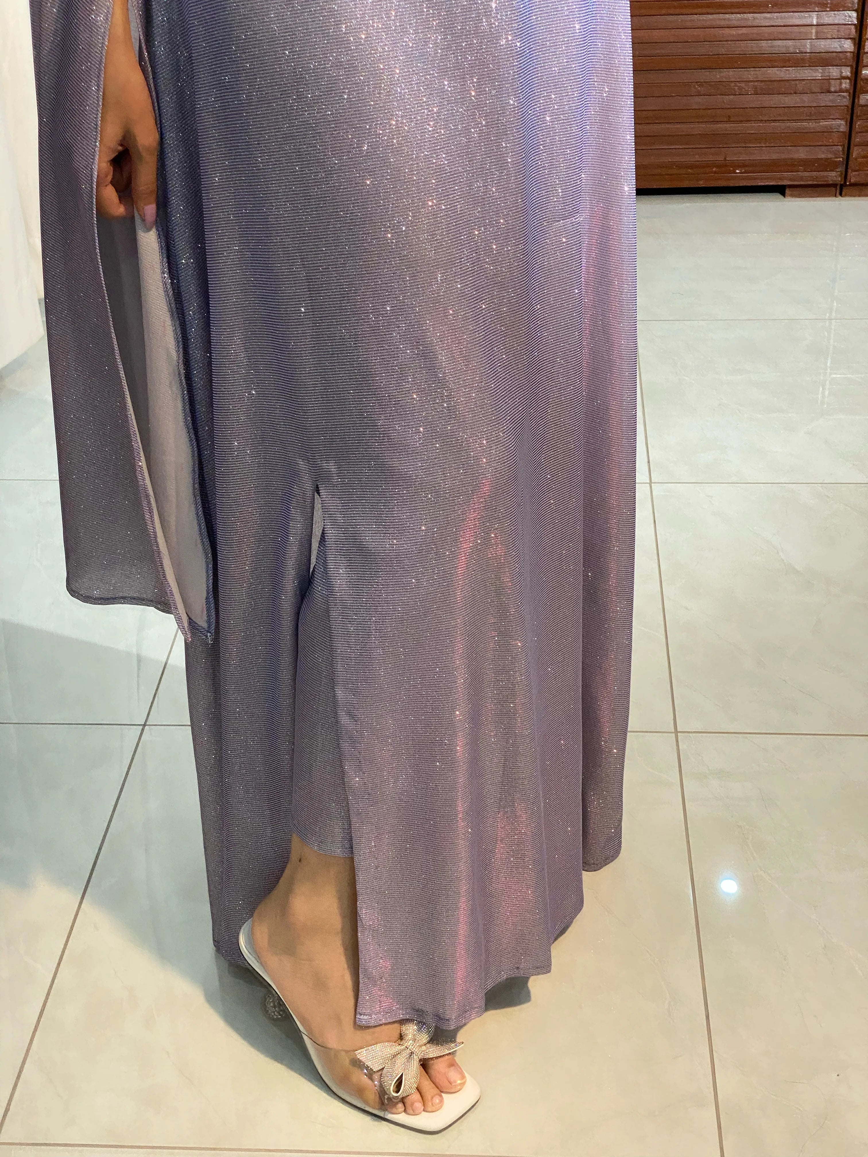 Lilac Sparkle Kaftan