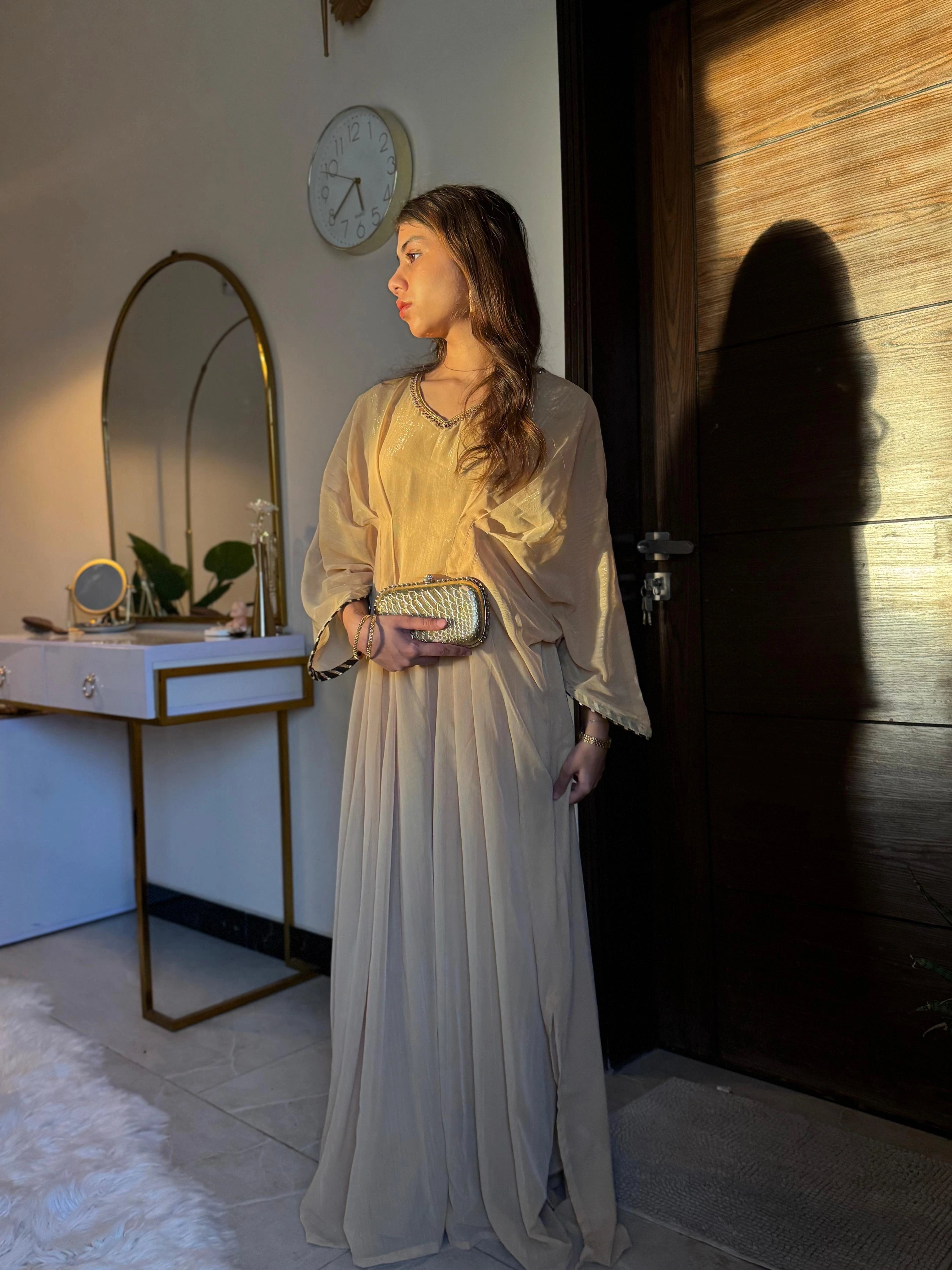 Light Golden Kaftan