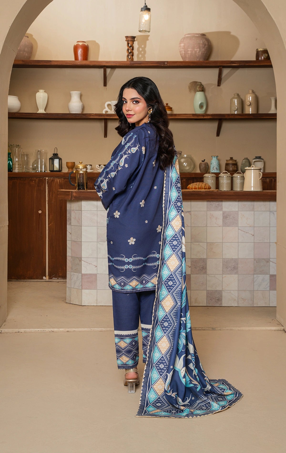 Blue Ethnic Suit