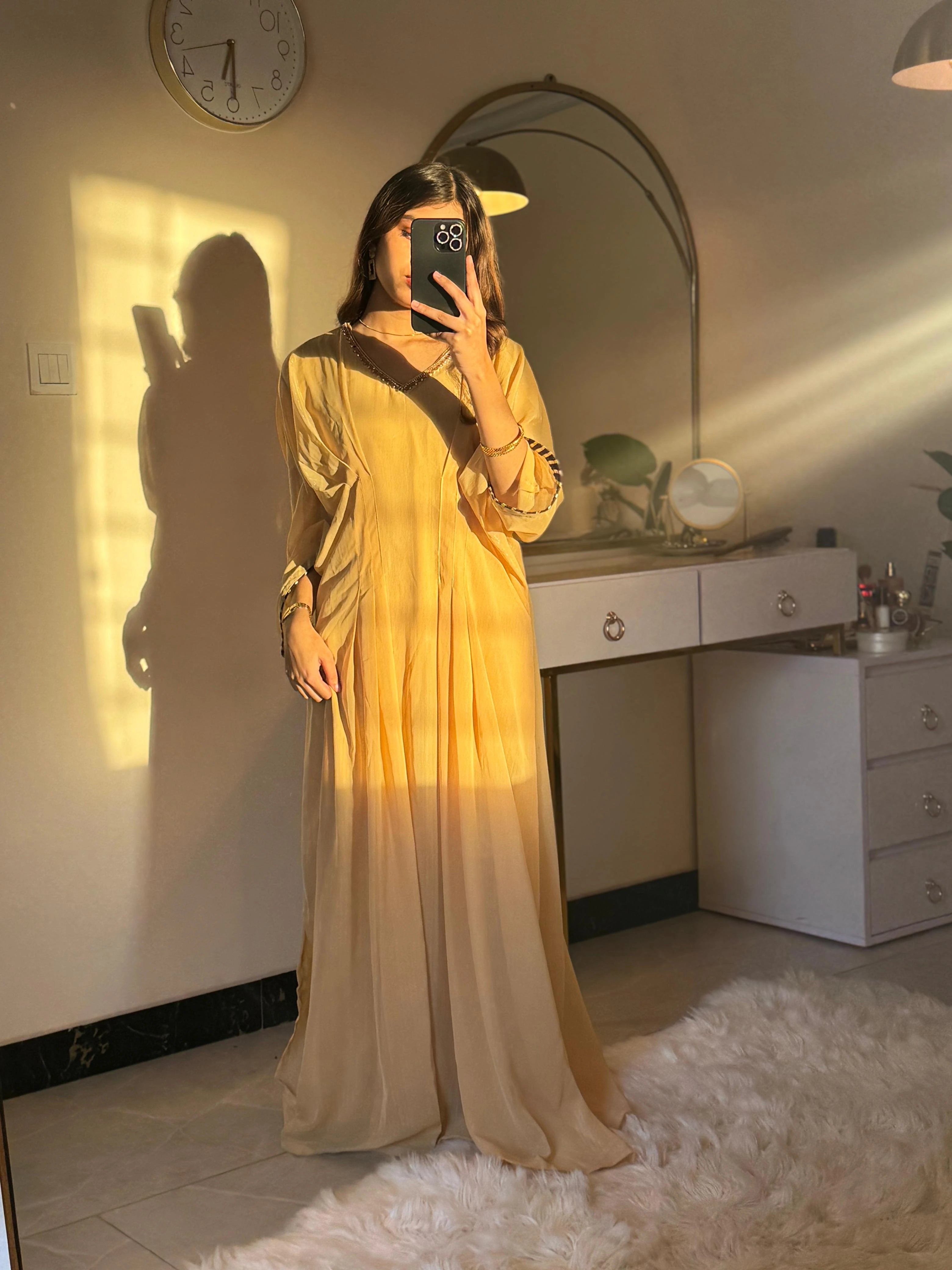 Light Golden Kaftan