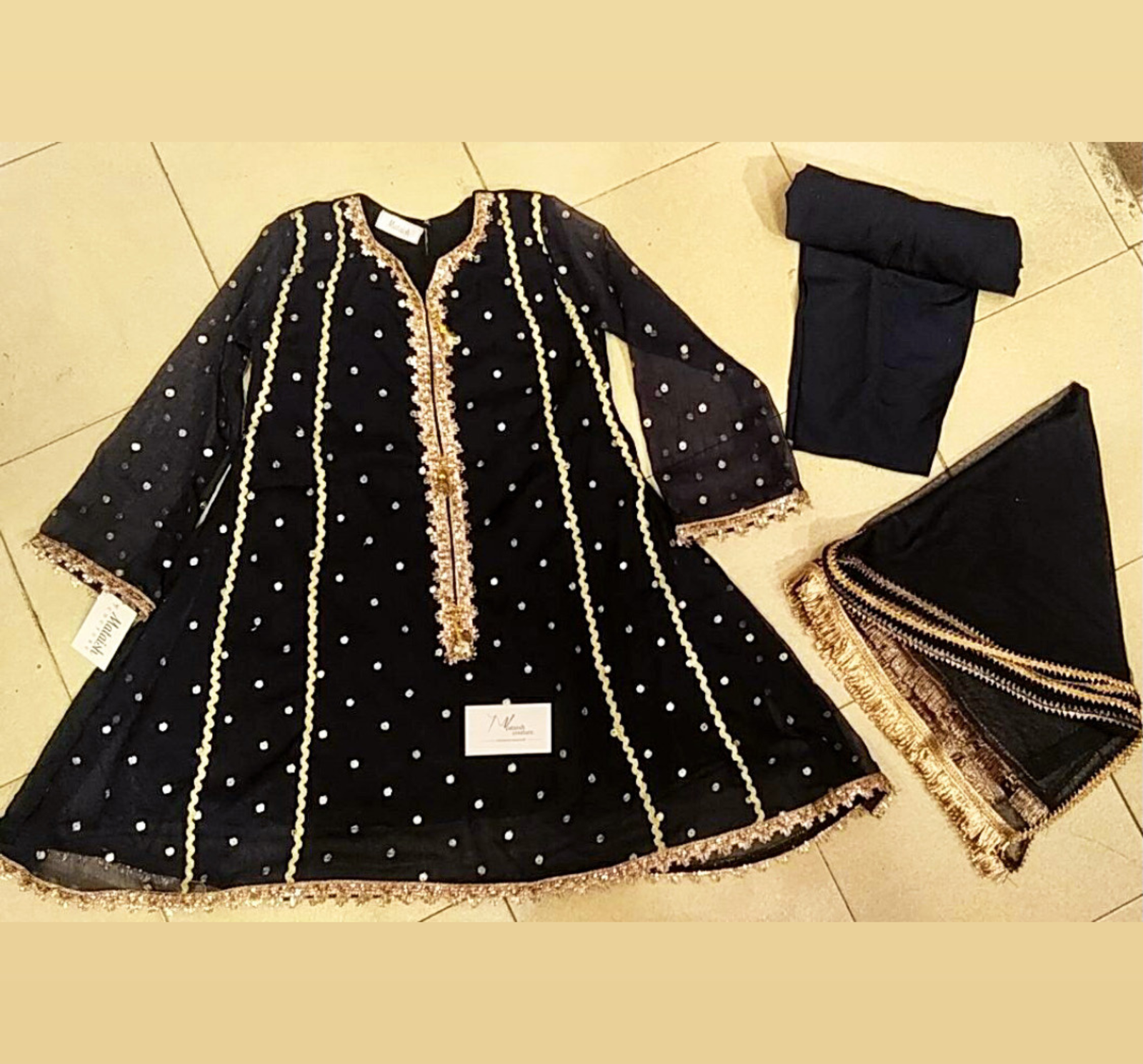 Black Bella (Kids) - Mataish Couture