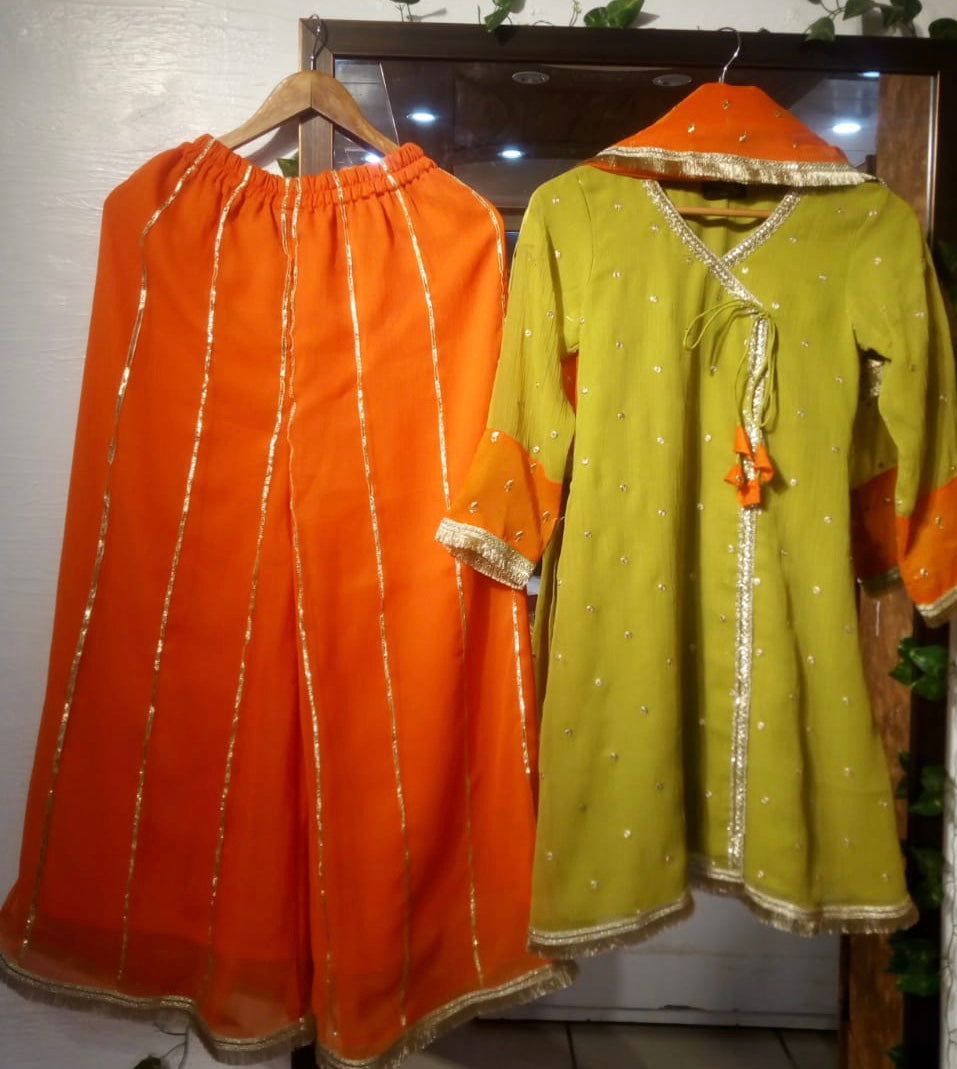 Green Angrakha - Mataish