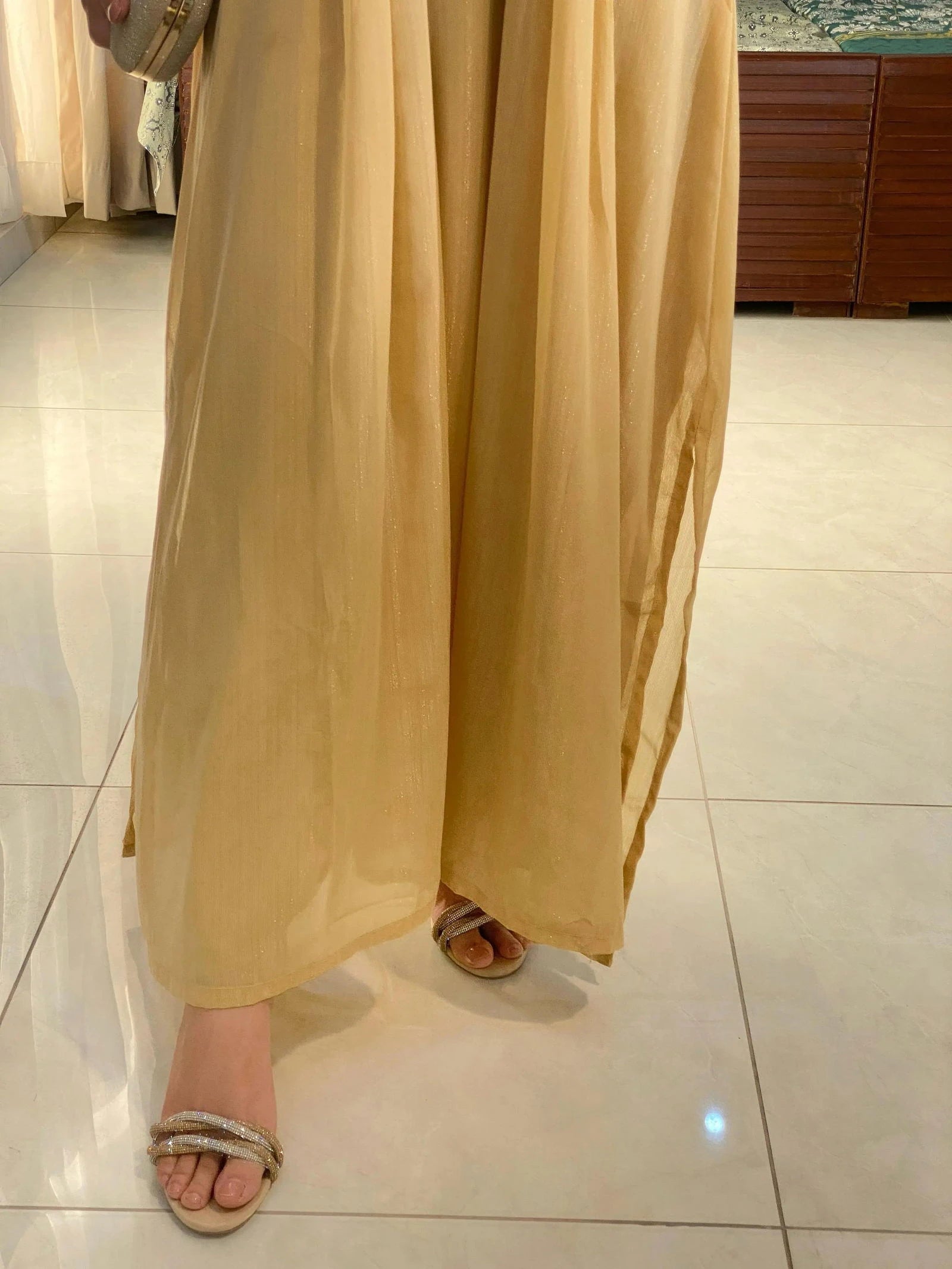 Light Golden Kaftan - Mataish