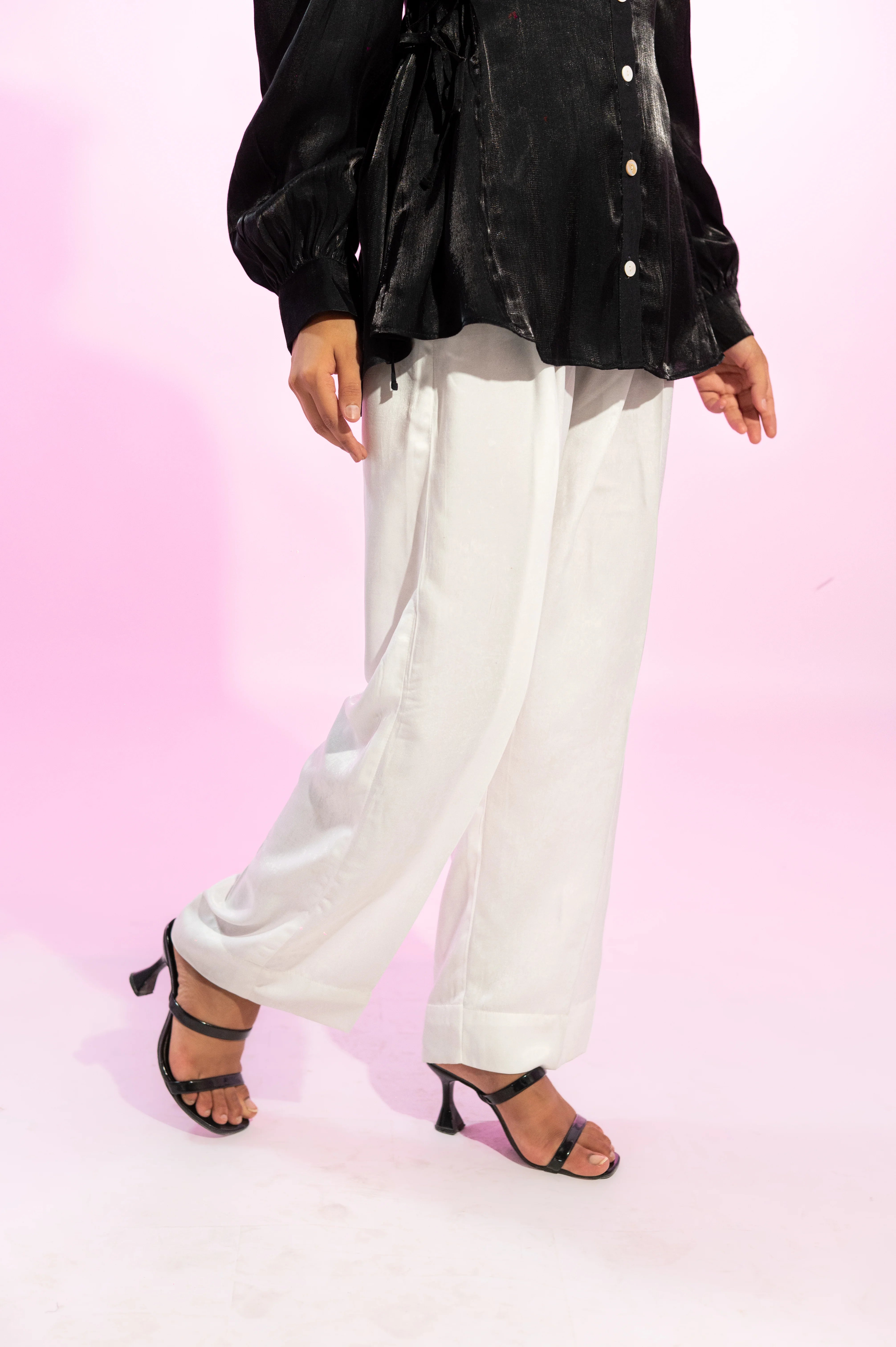 Black Western Shisha Cotton Shirt