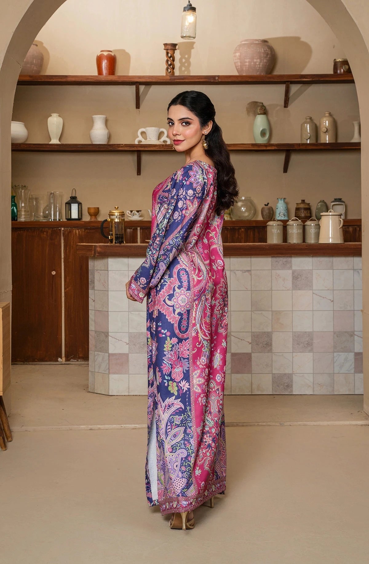 Majestic Luxe Long Shirt - Mataish