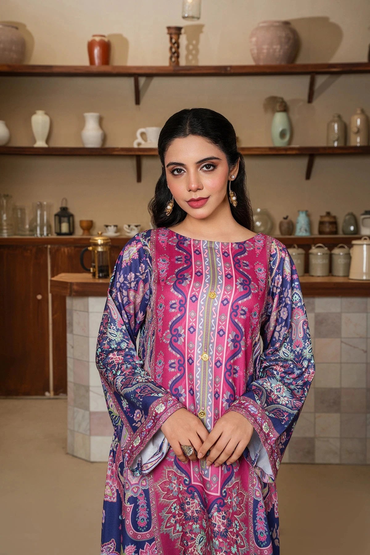 Majestic Luxe Long Shirt - Mataish