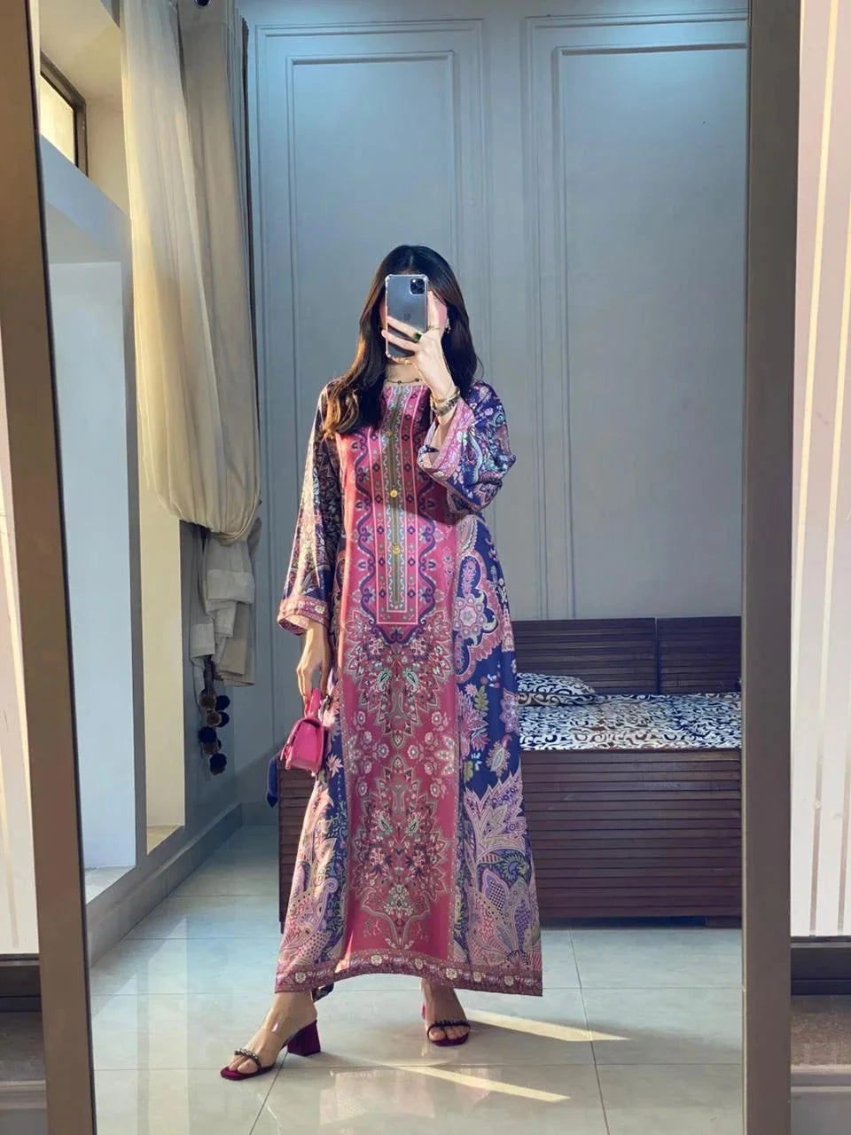 Majestic Luxe Long Shirt - Mataish