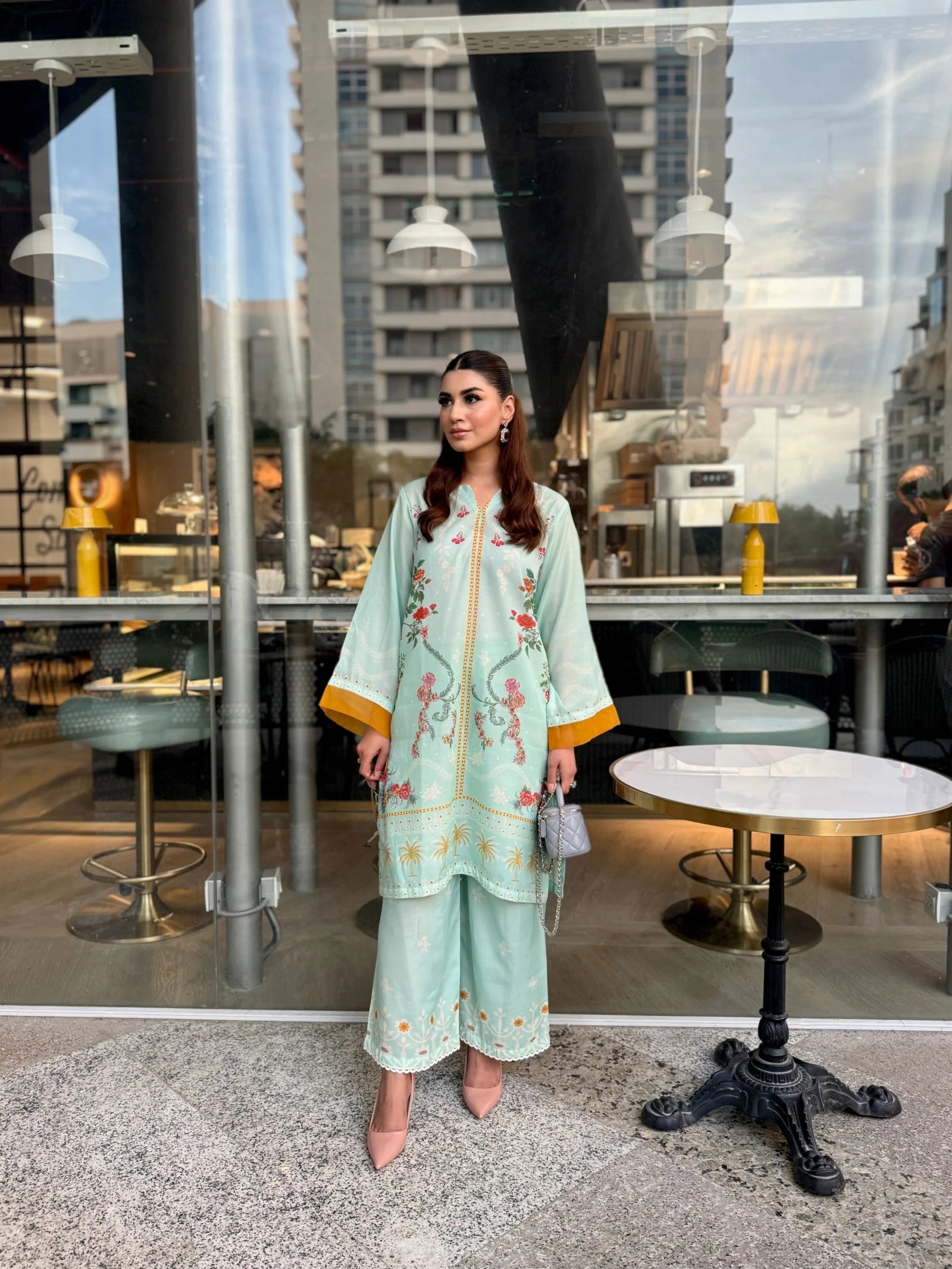 Mint Blossom Cordset - Mataish