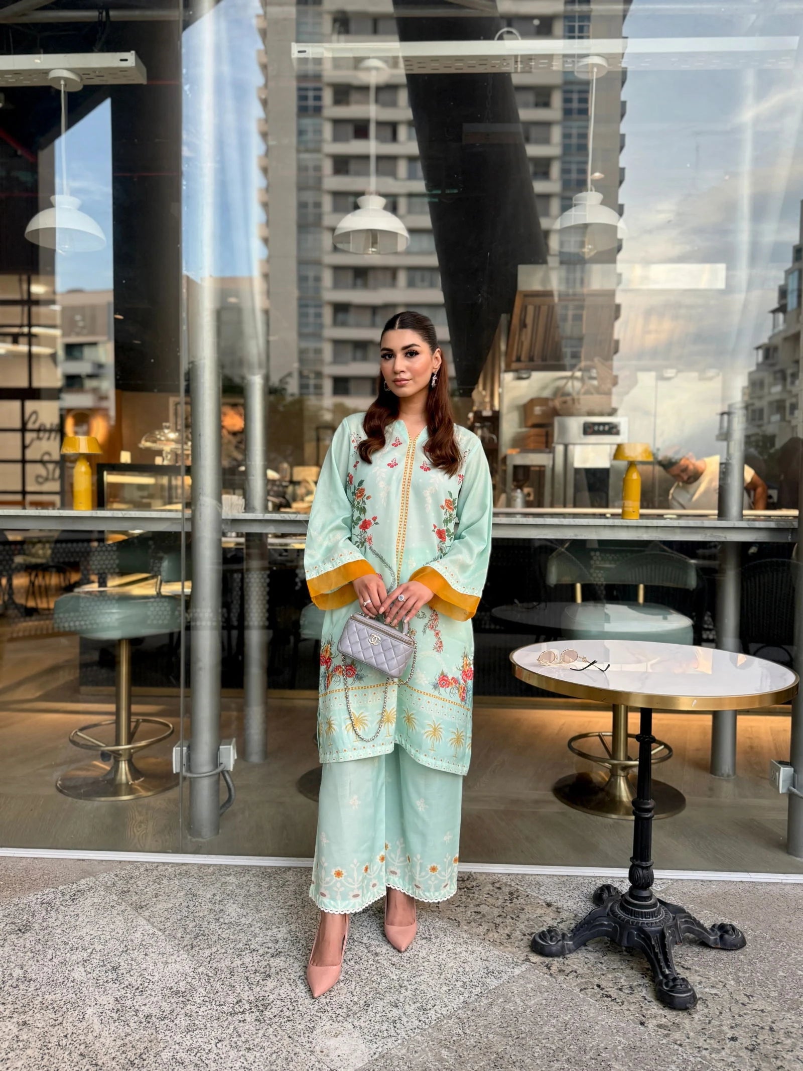 Mint Blossom Cordset - Mataish