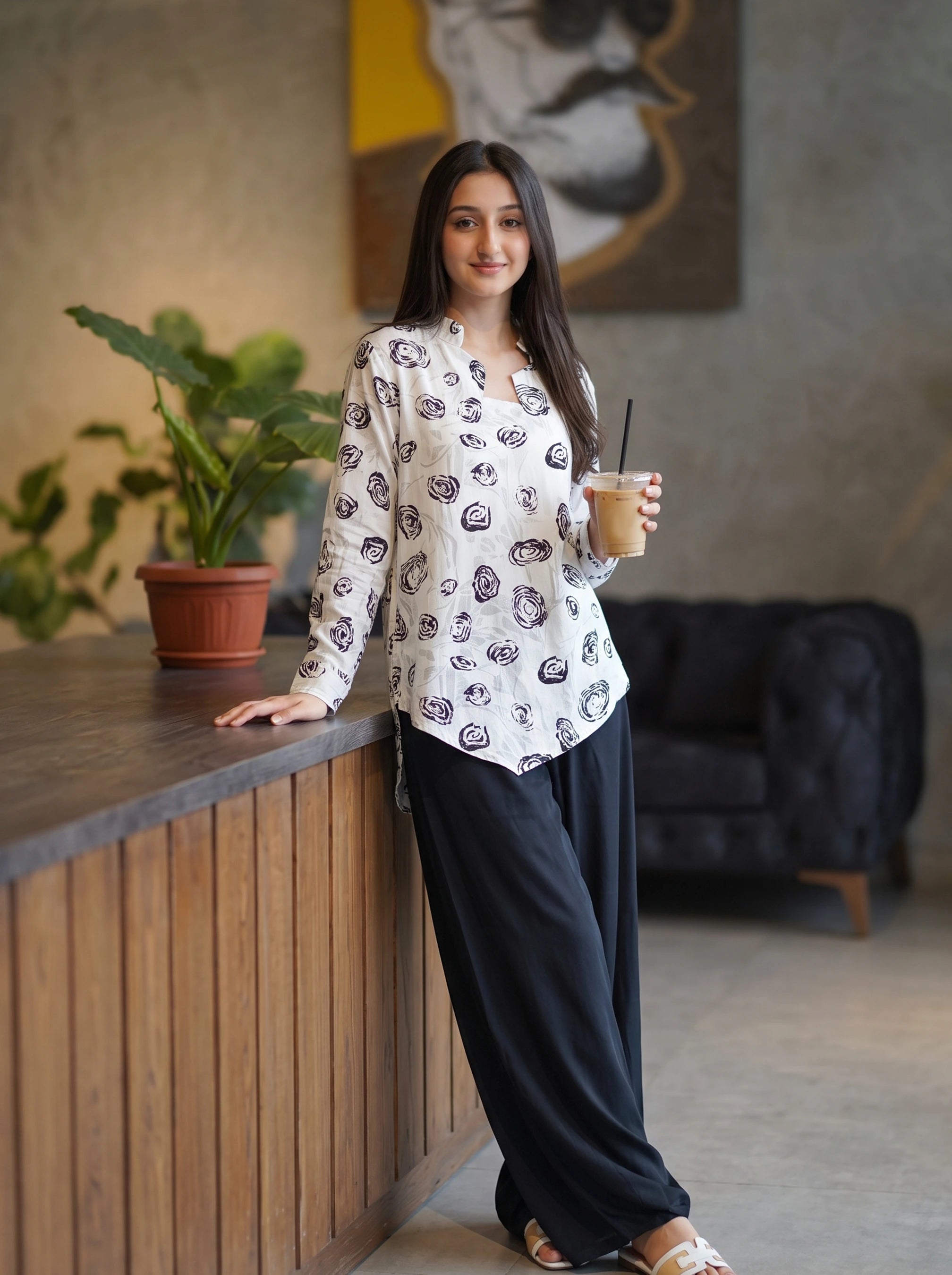 Monochrome Casual Co-ord
