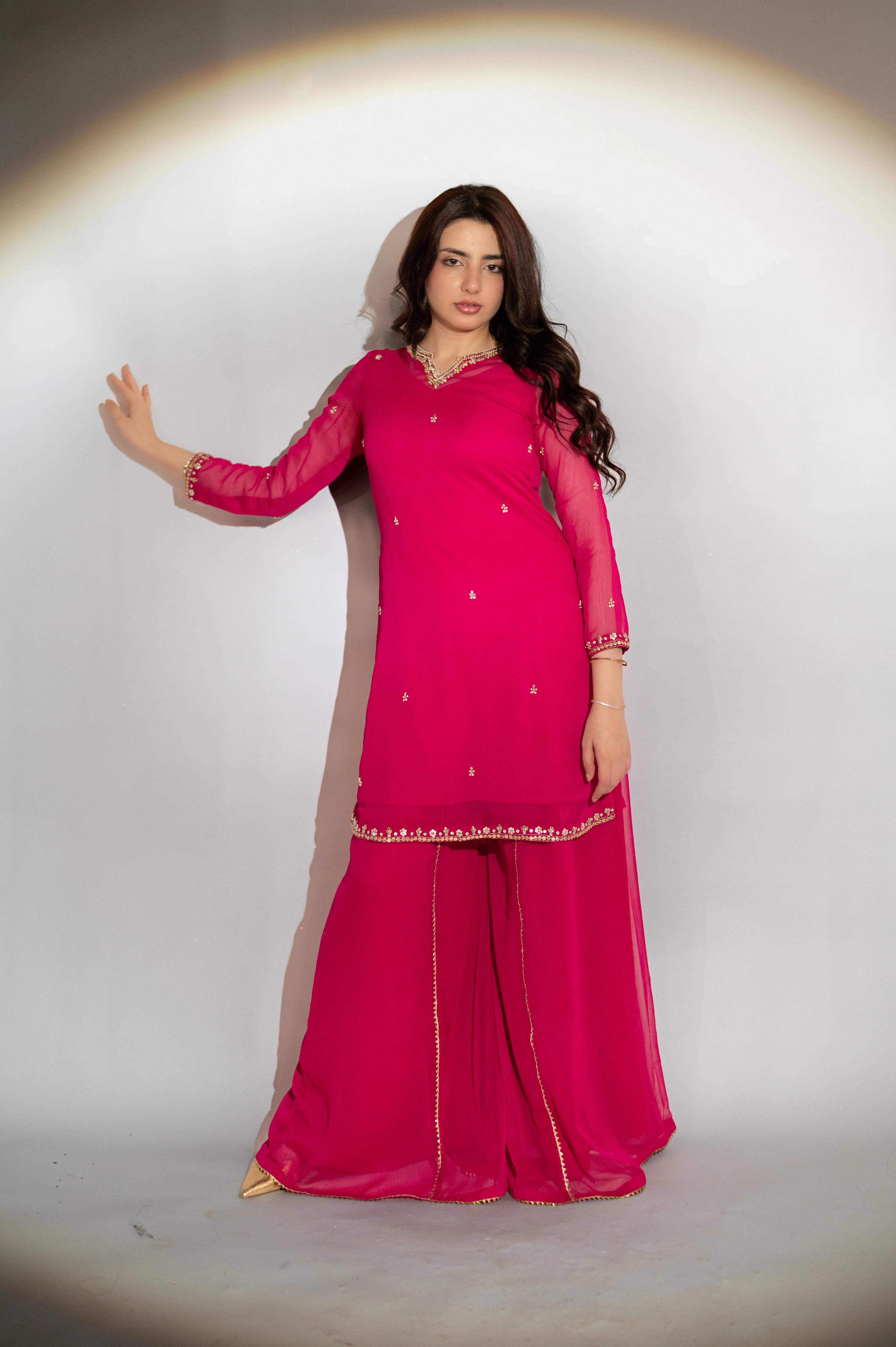 Signature M/04 | Handworked Chiffon Dress