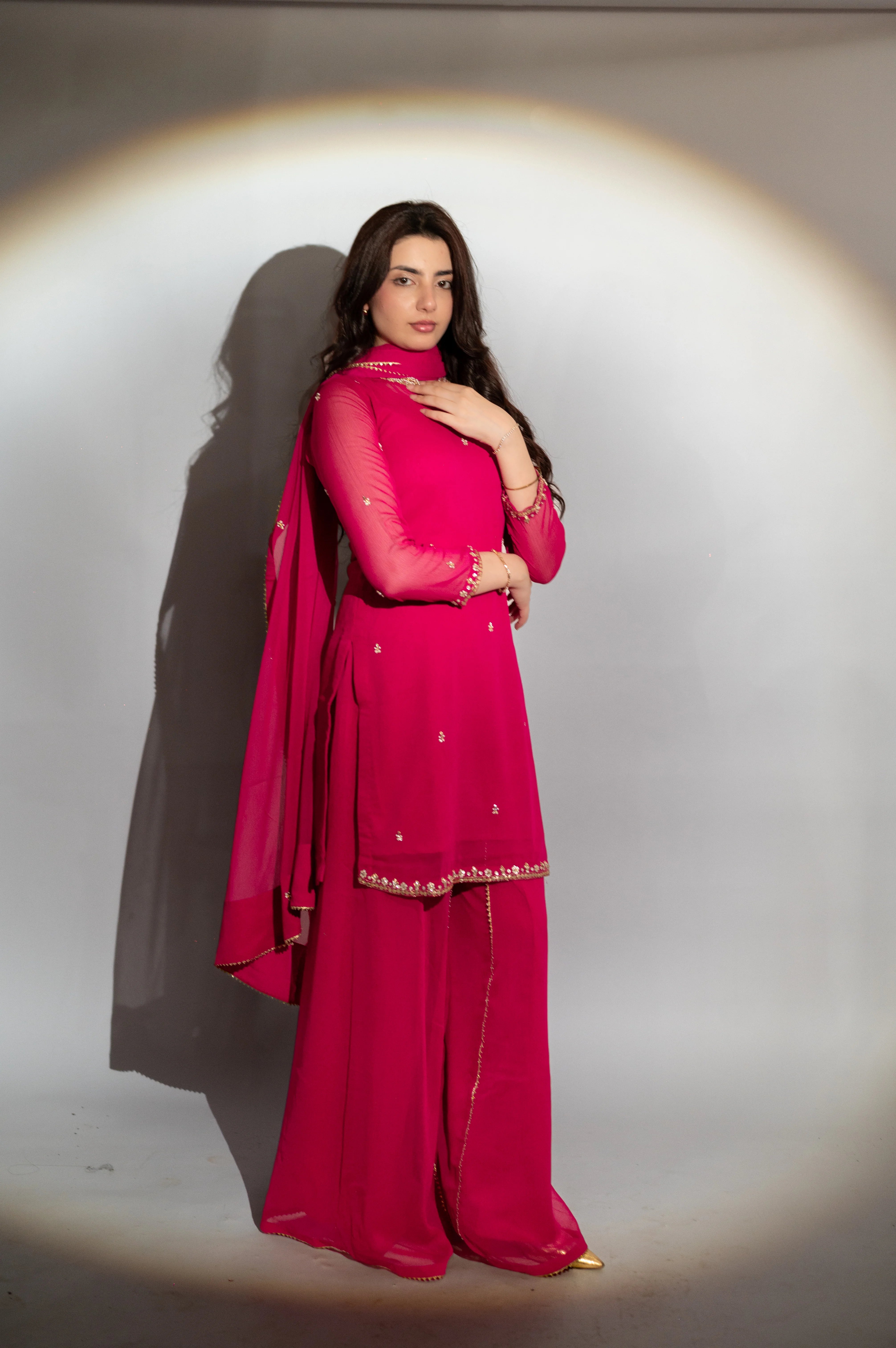 Signature M/04 | Handworked Chiffon Dress