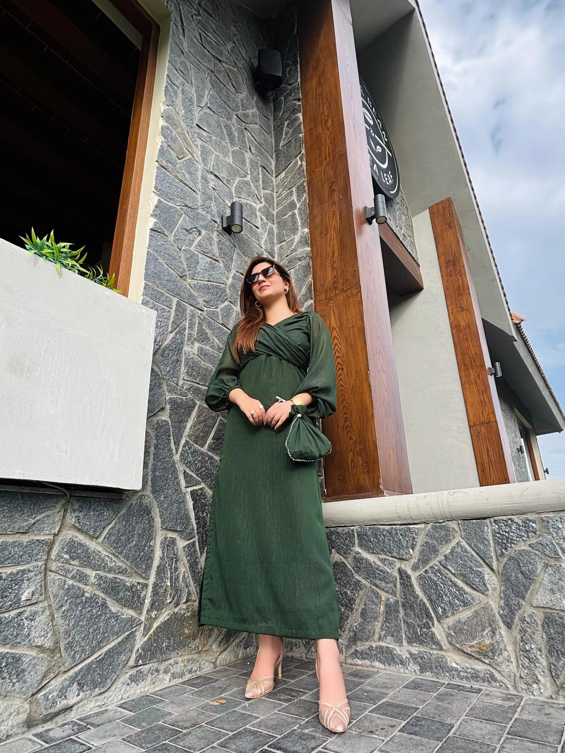 Emerald Aura Kaftan