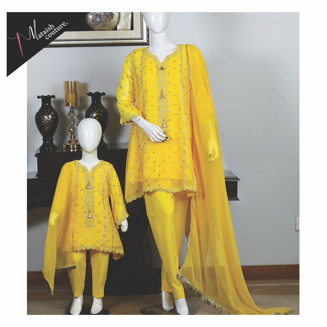 Yellow outfit - Mataish