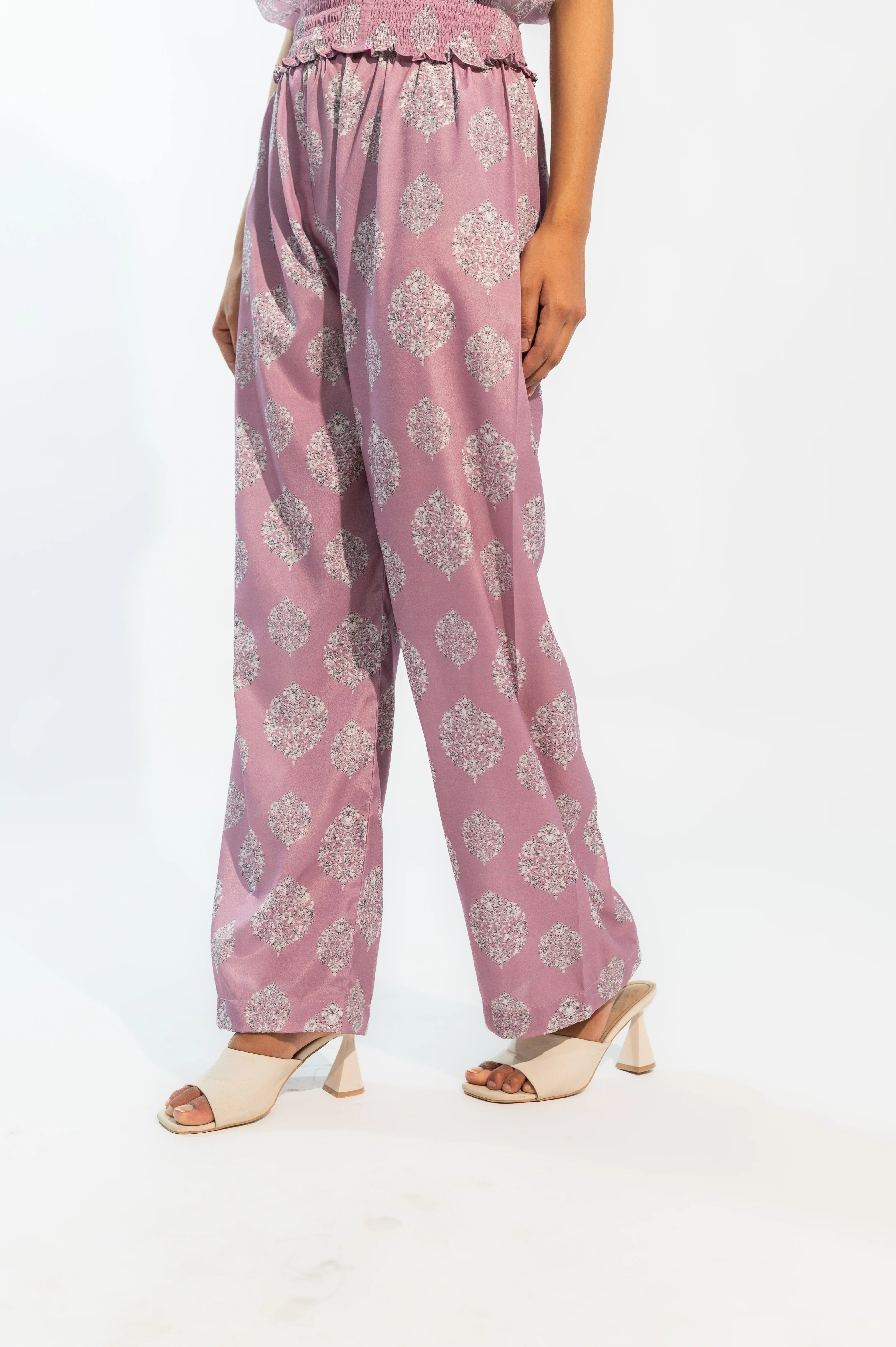 Pink Digital Printed Co-Ord Set