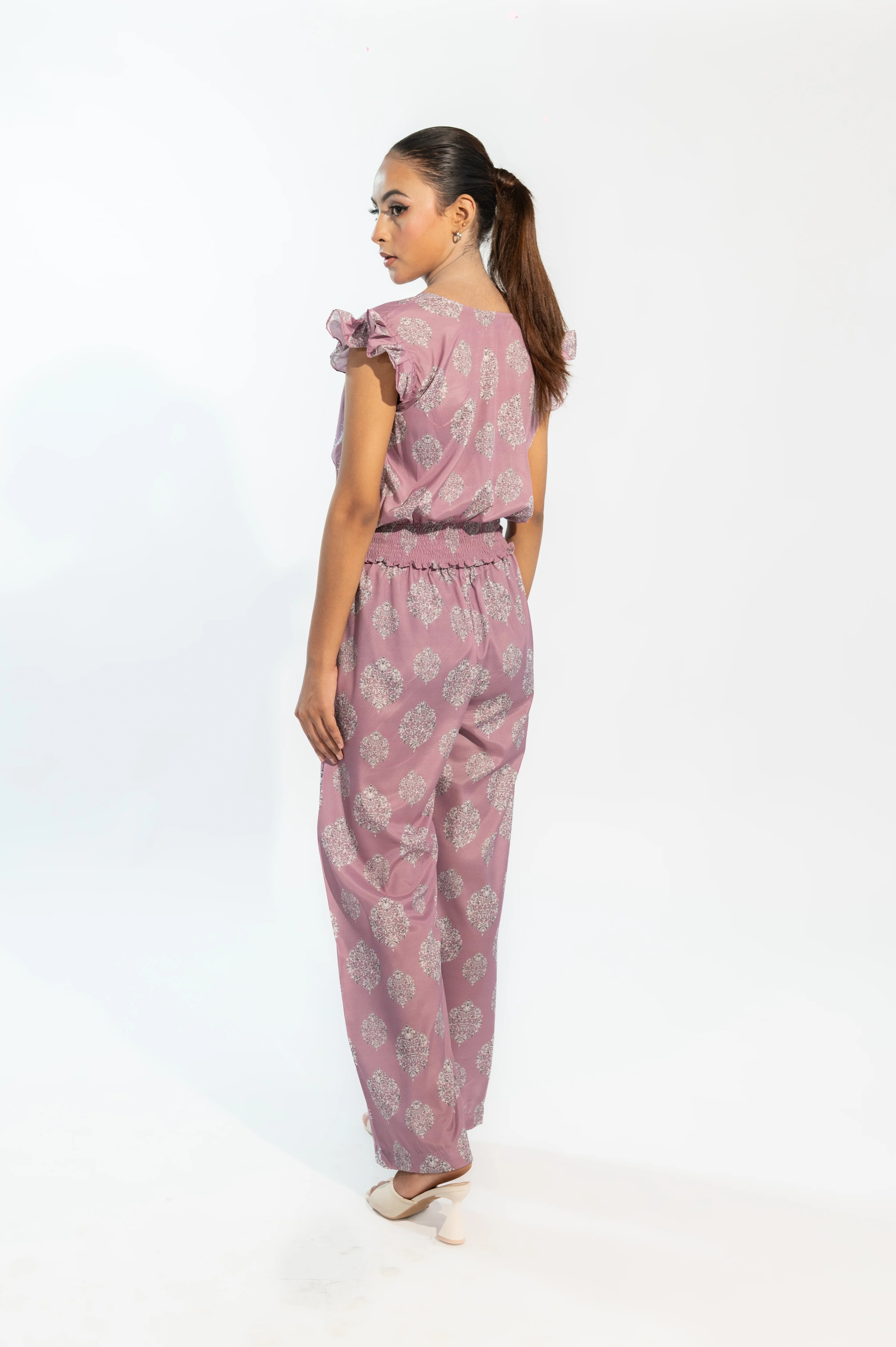 Pink Digital Printed Co-Ord Set