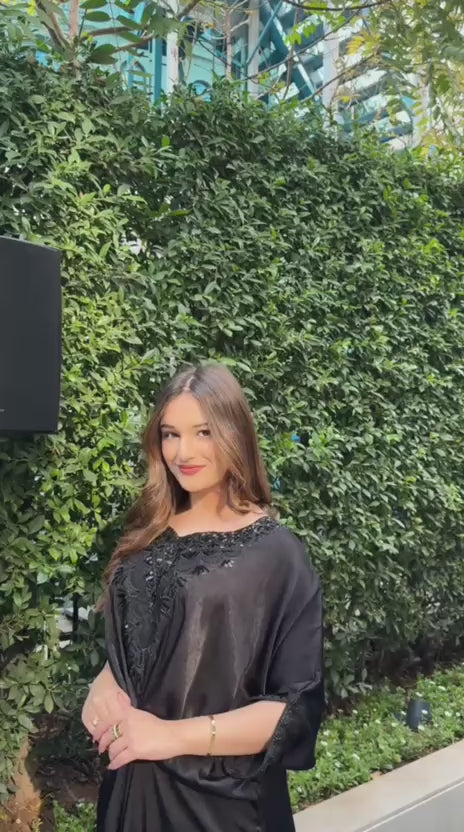 Siyah Noor Kaftan