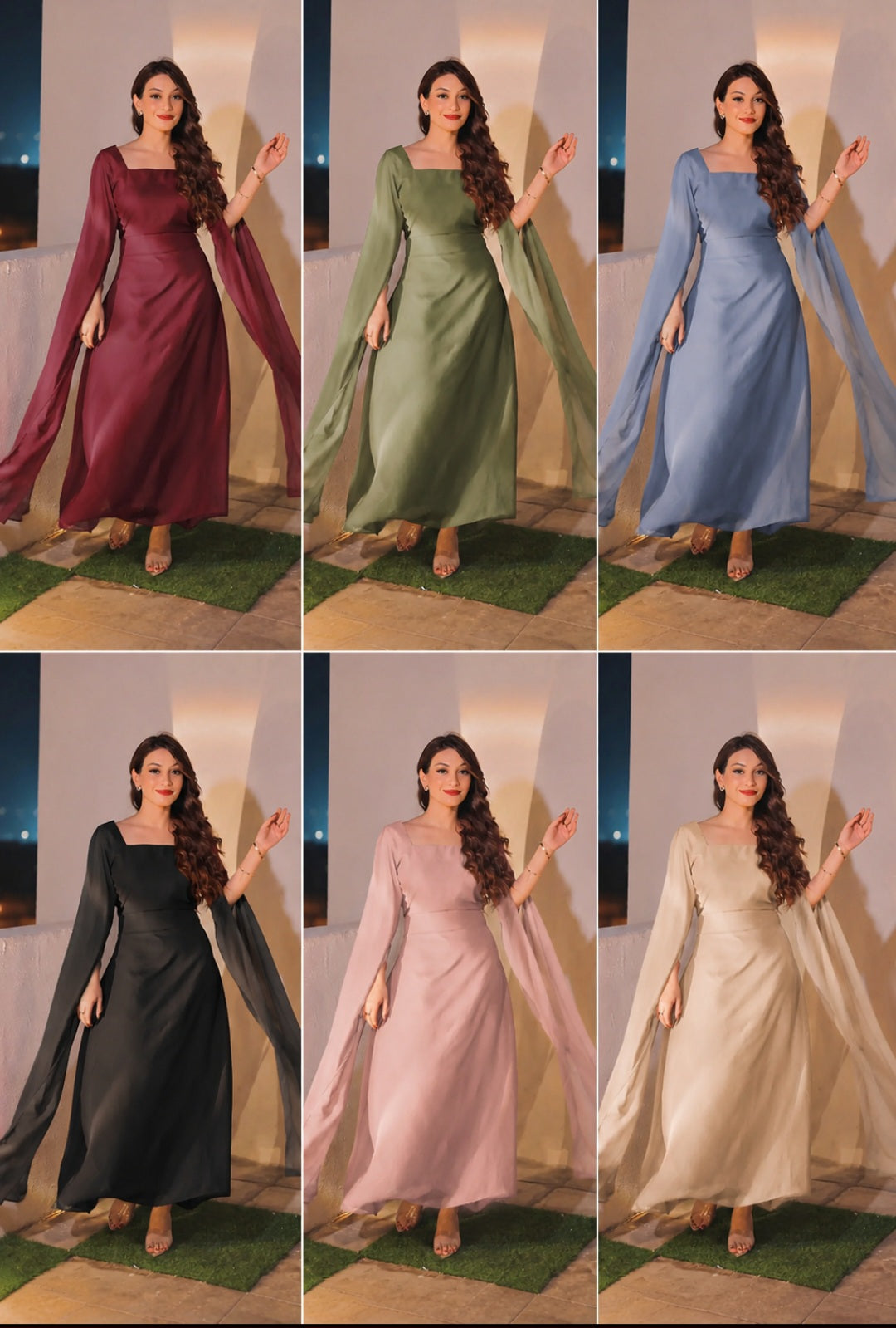 STATEMENT SLEEVES DRESS